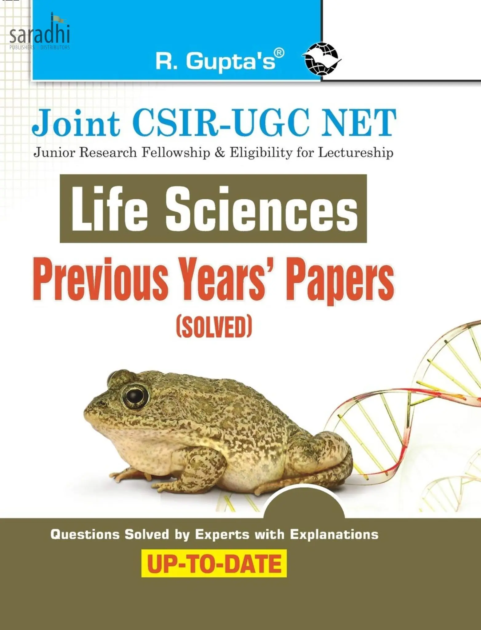 Joint CSIR UGC NET Life Sciences - Previous Years' Papers (Solved) | R Gupta's