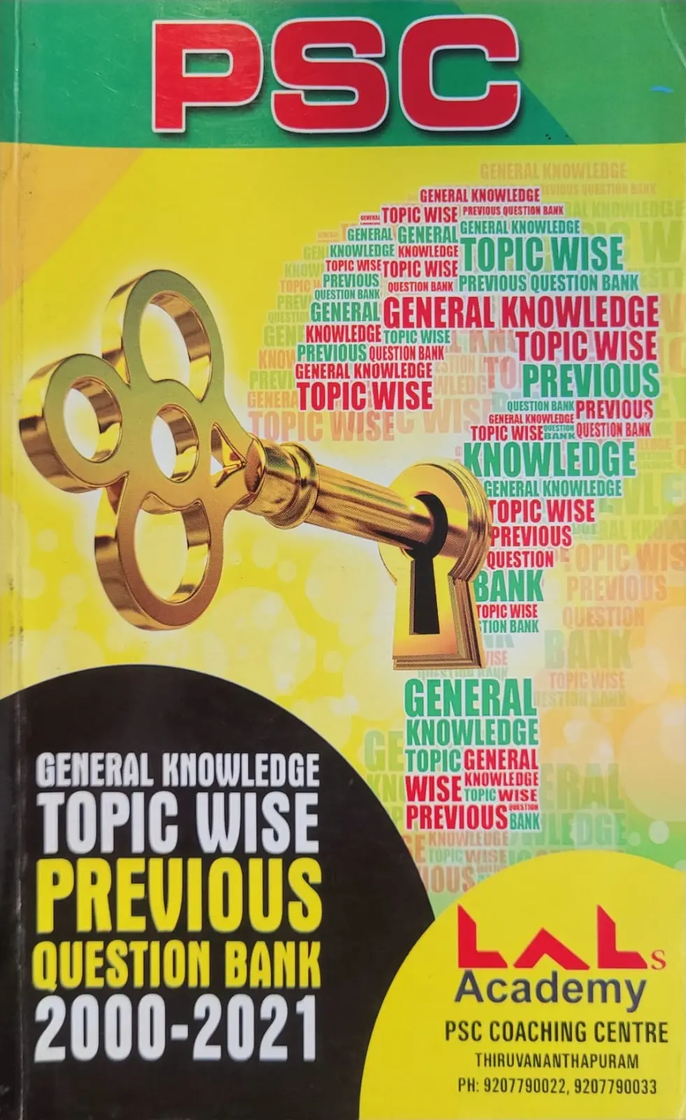 PSC General Knowledge Topic Wise Previous Question Bank 2000-2021 - Lal Academy (Malayalam)