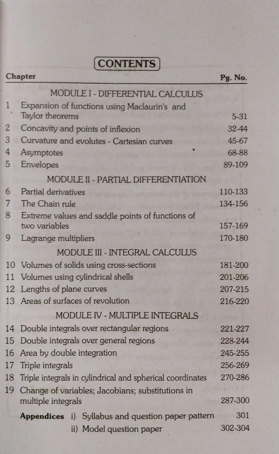 Mathematics Calculus: Differential Calculus, Partial Differentiation, Integral Calculus, Multiple Integrals | BSc Semester 3, MG University