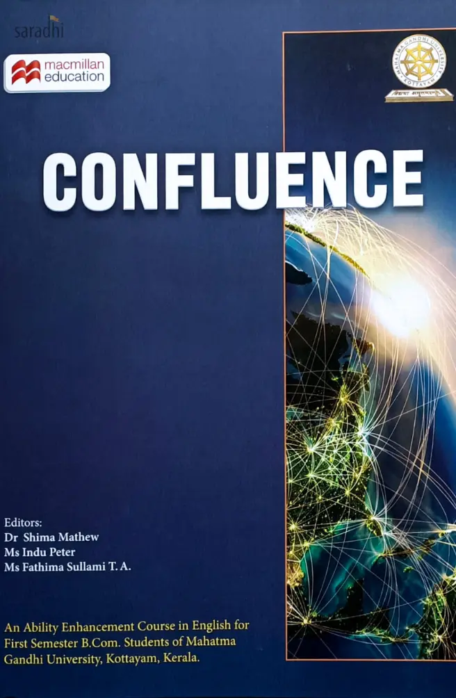 Confluence | English Textbook for BCom Semester 1 - MG University - New 2024 Syllabus 