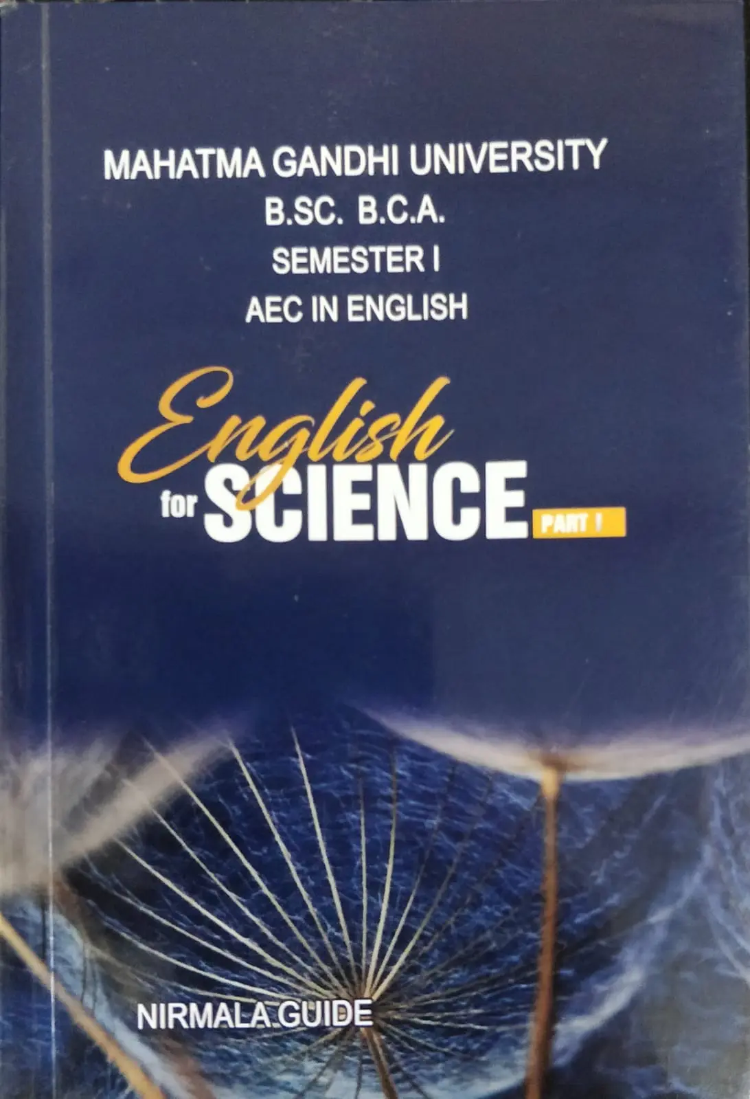 English For Science Part 1 Bsc (Guide ) | Semester 1 MG University