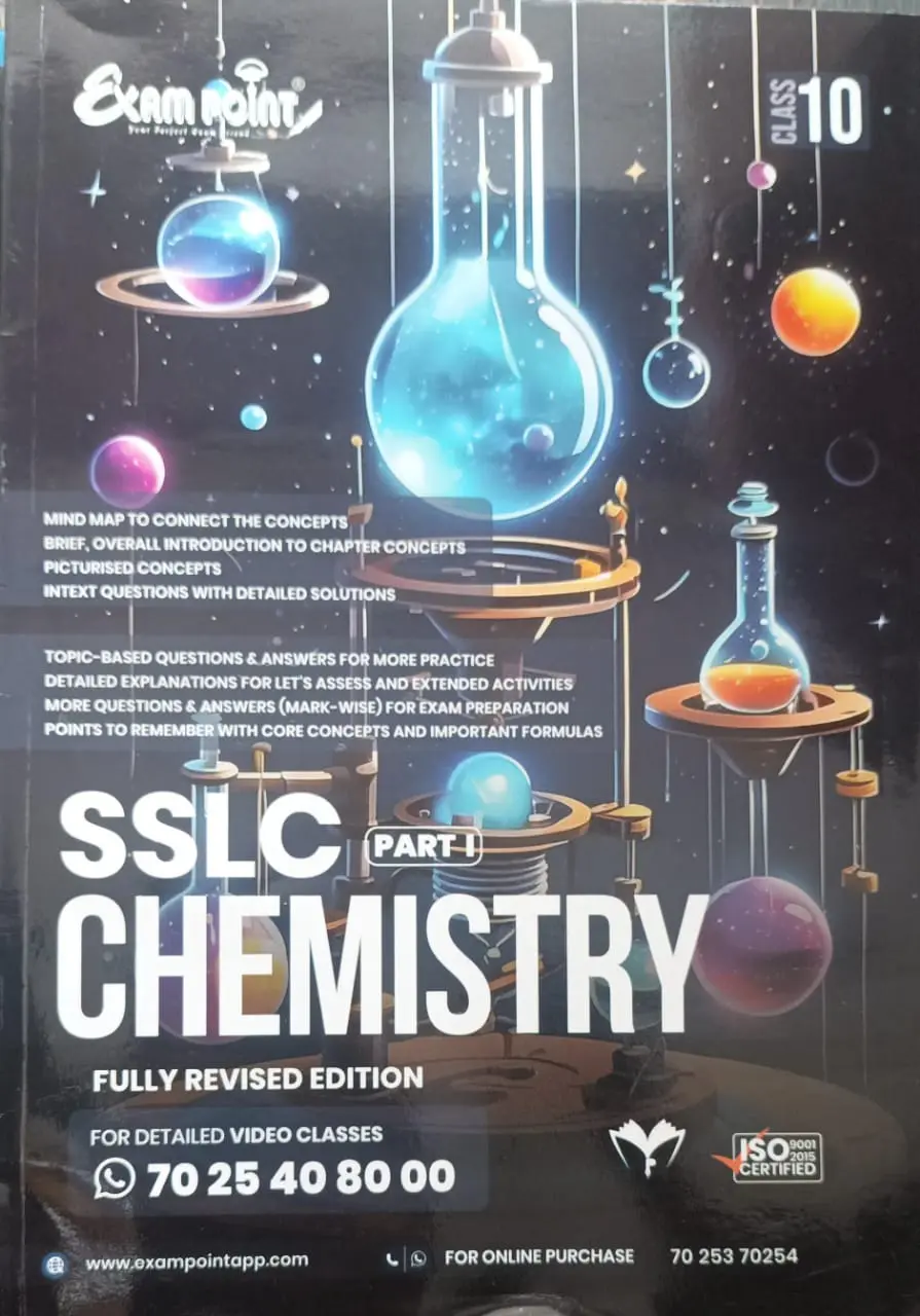 Exam Point SSLC Chemistry Part 1
