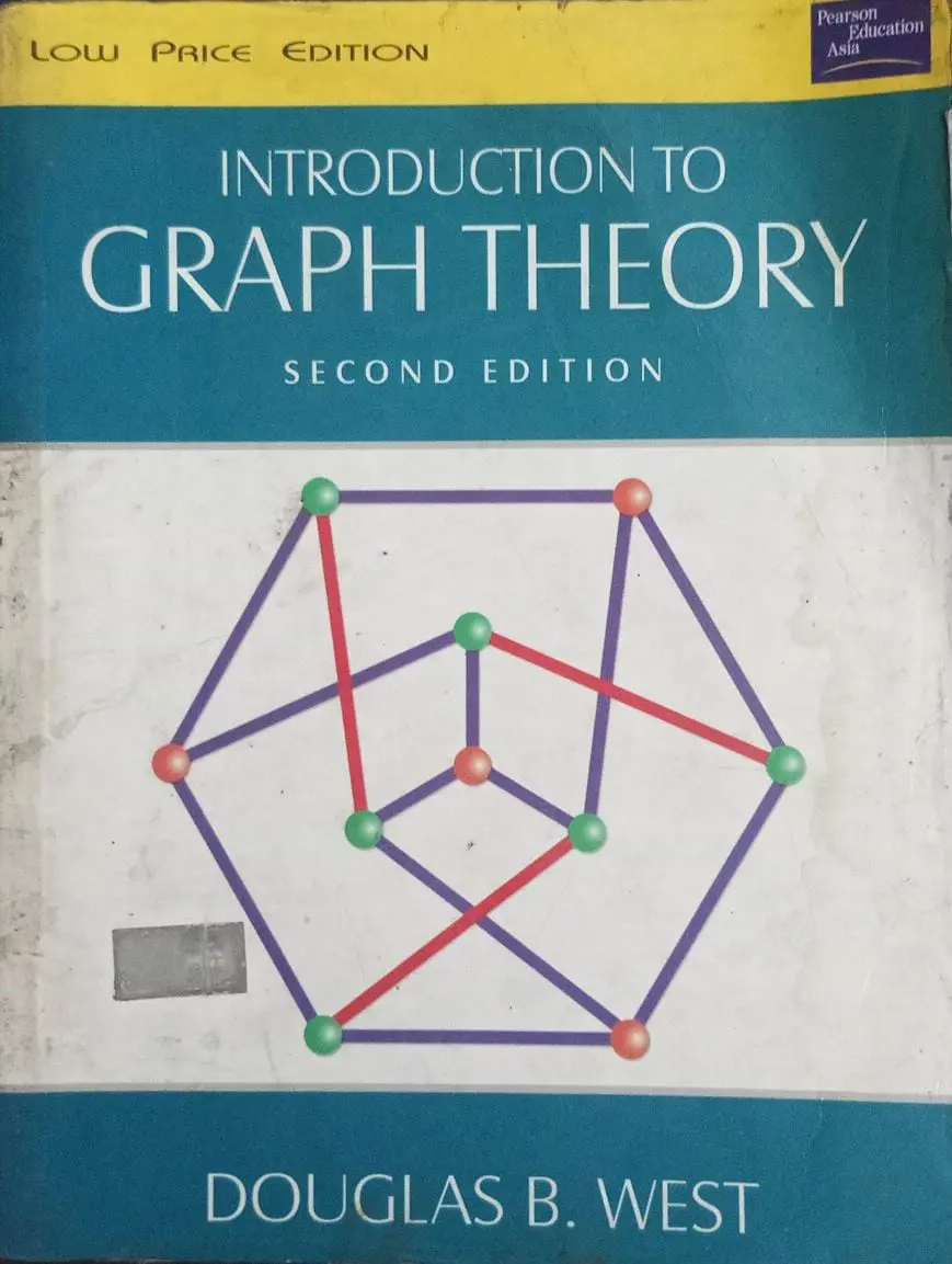 INTRODUCTION TO GRAPH THEORY | SECOND EDITION | OLD STOCK BOOK |
