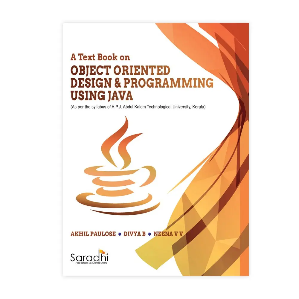 Object Oriented Design & Programming using JAVA