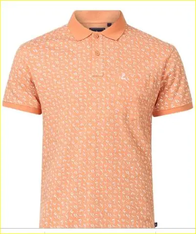 Orange Regular Fit T-Shirt