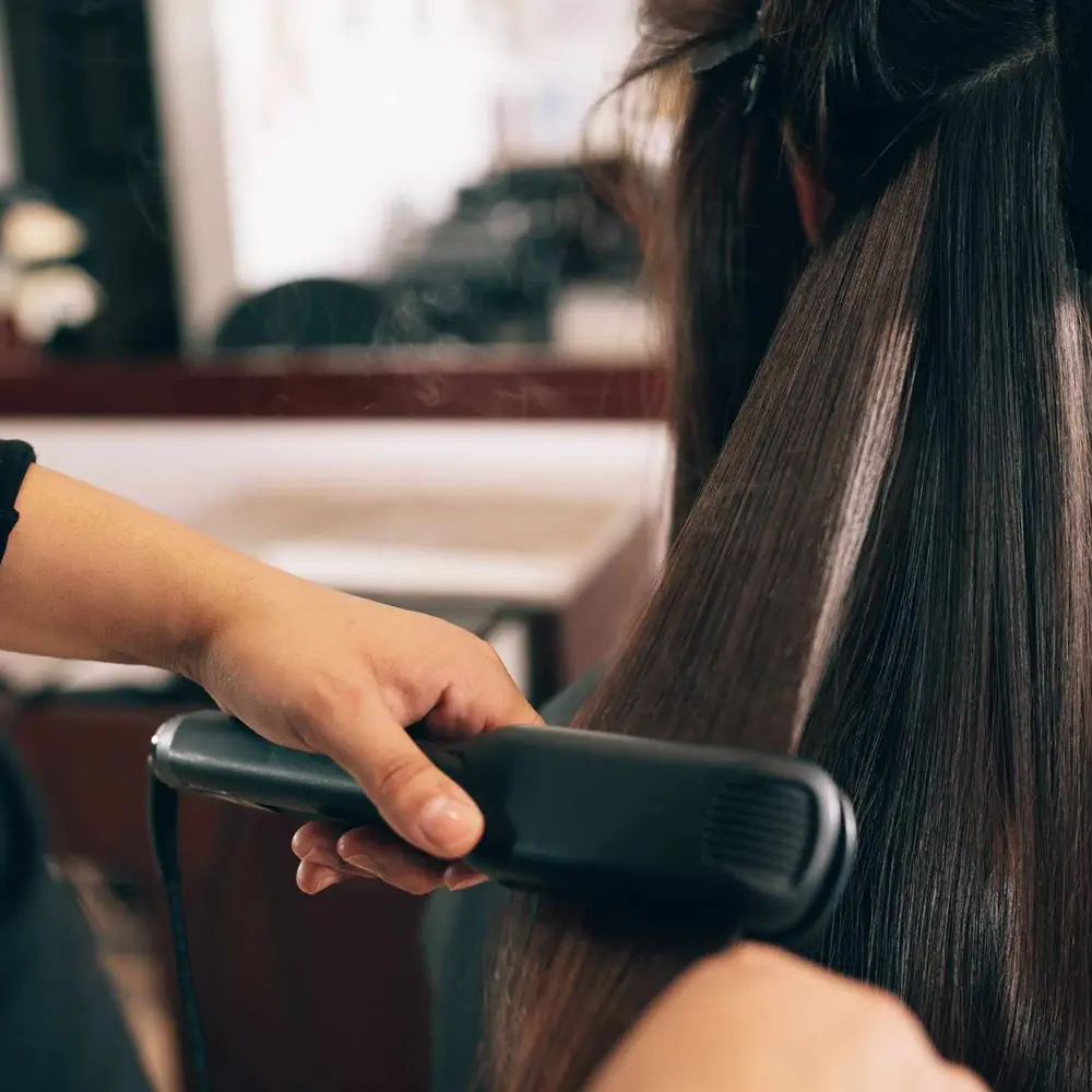 Hair Straightening, Smoothening,  & Coloring