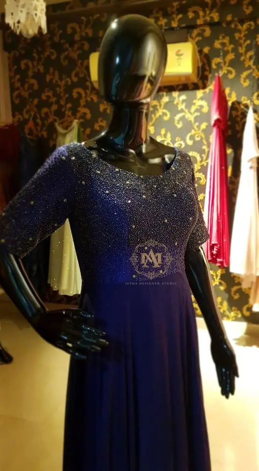 Navy Blue Salwar 