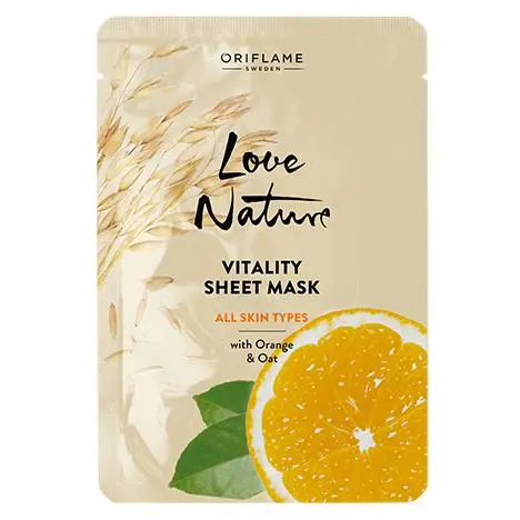 Oriflame Sweden Vitality Sheet Mask