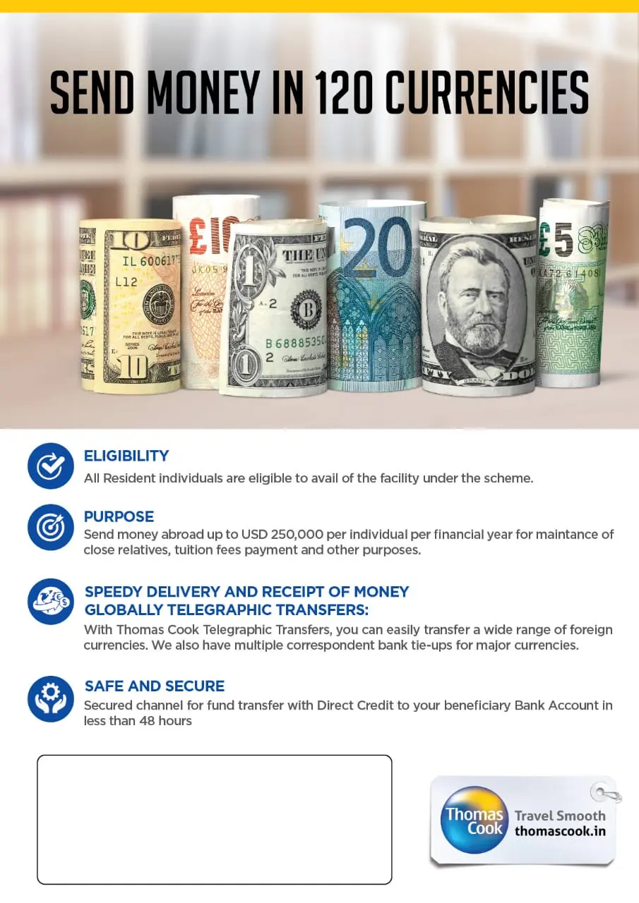 Send Money in 120 currencies