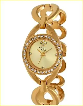 Personalised Graceful Golden Watch