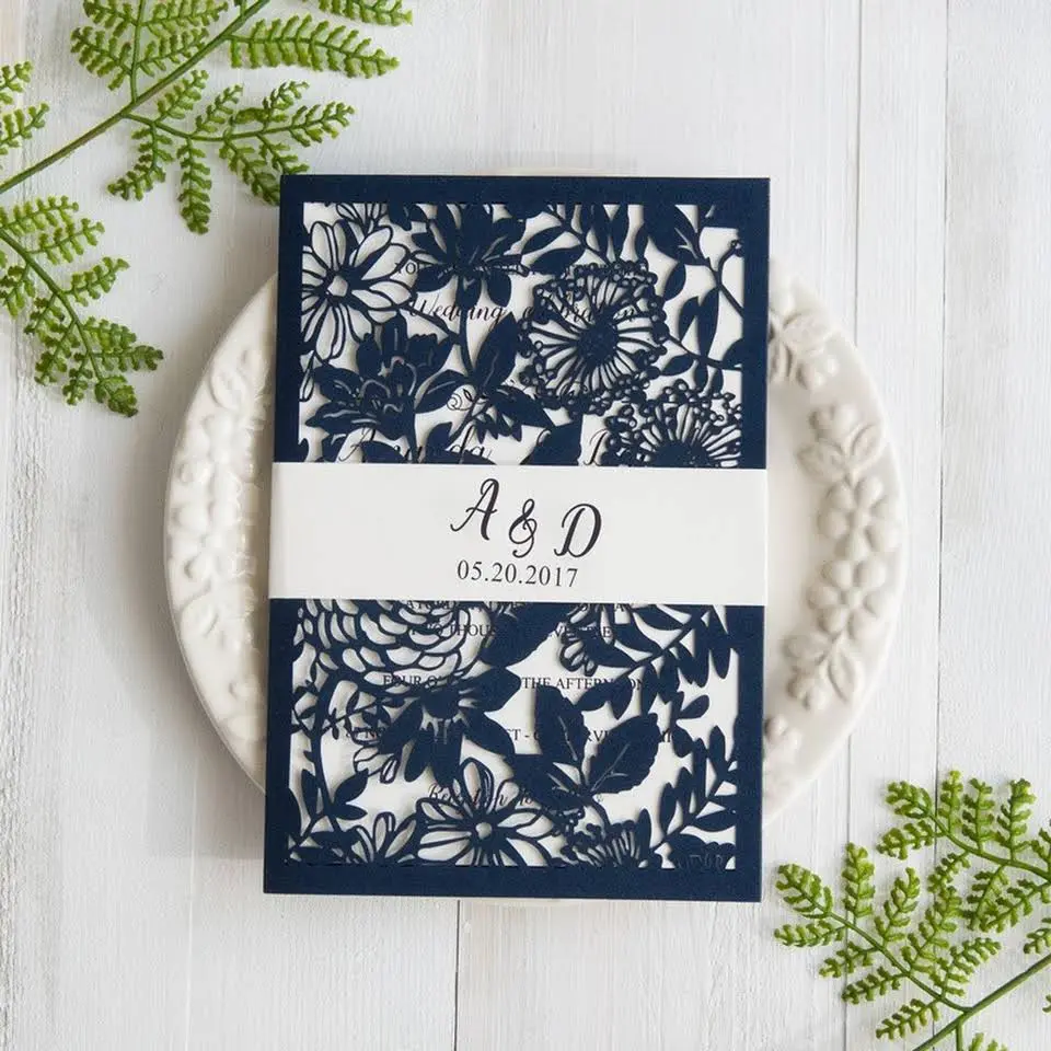 Customized wedding cards