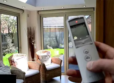 Sliding Door And Blinds Automation