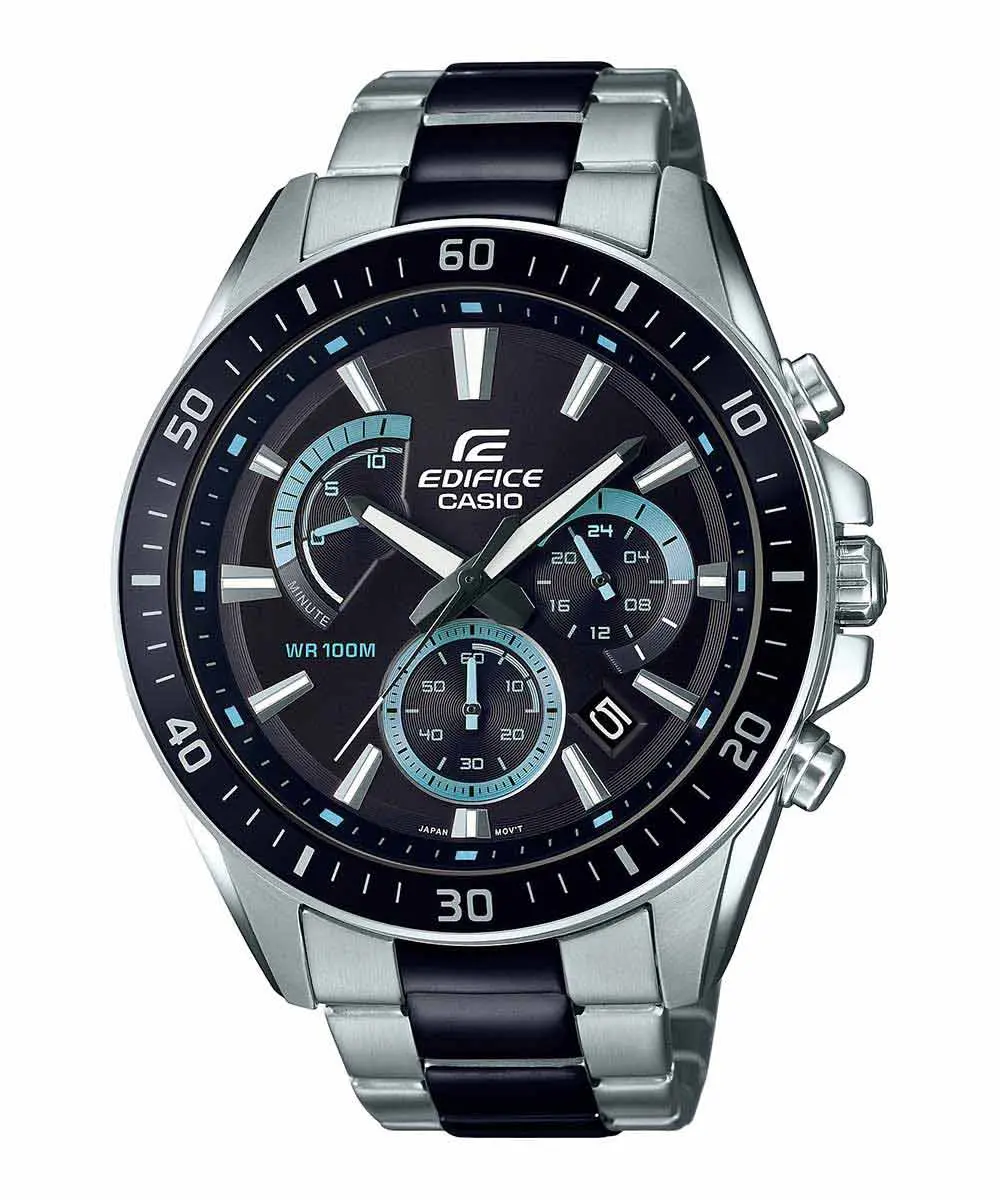 Casio Edifice EFR-552SBK-1AVUDF (EX512) Chronograph Men's Watch