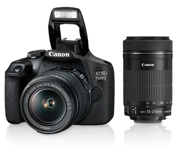 Canon EOS 1500D Kit (EF S18-55 IS II & EF S55-250 IS II)