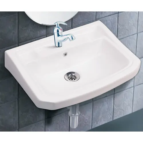 White / Ivory Ceramic Wash Basins, Shape: Rectangular