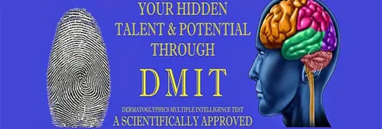 Dermatoglyphics Multiple Intelligence Test(DMIT)