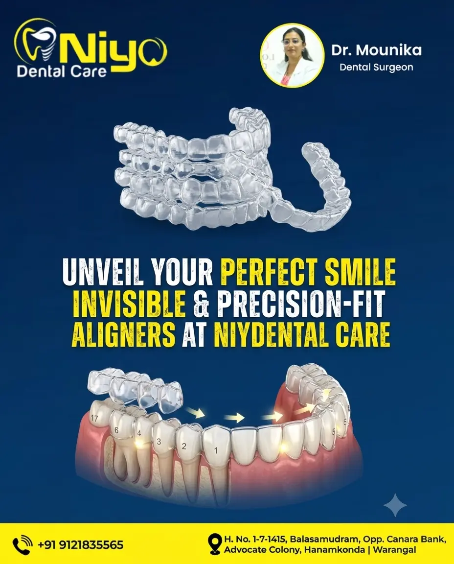 Clear Aligners at Niyo Dental Care | Get Your Perfect Smile Discreetly