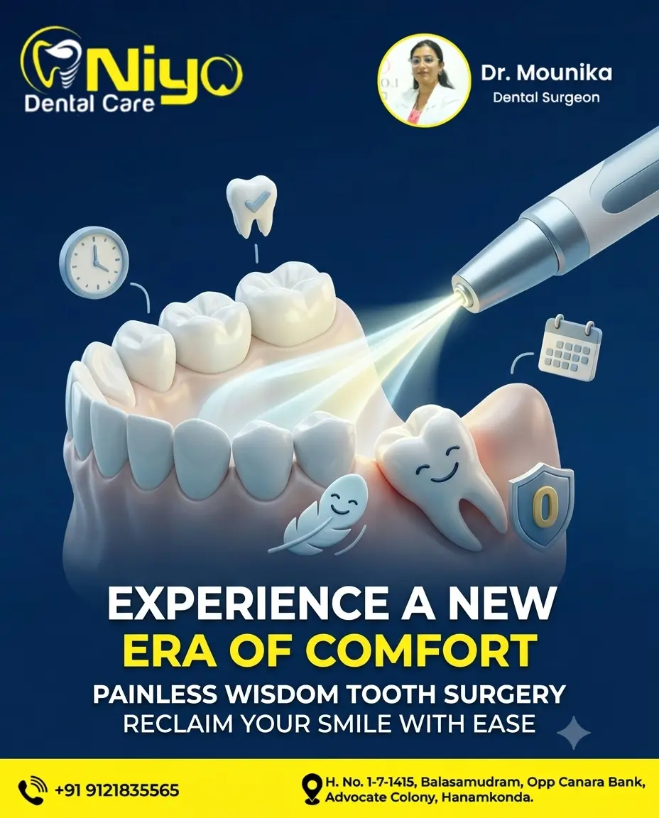 Say Goodbye to Wisdom Tooth Pain! 🦷✨