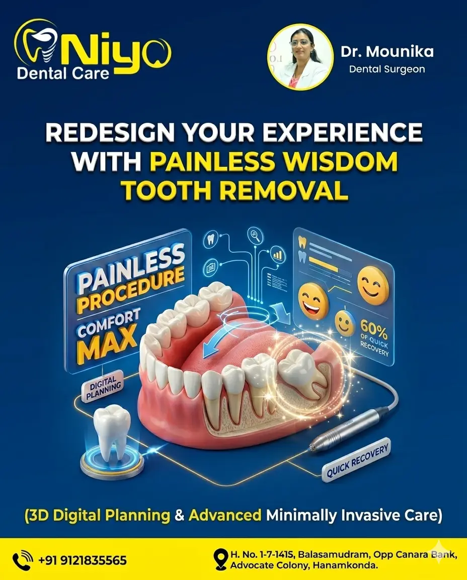 Say Goodbye to Wisdom Tooth Pain! 🦷✨