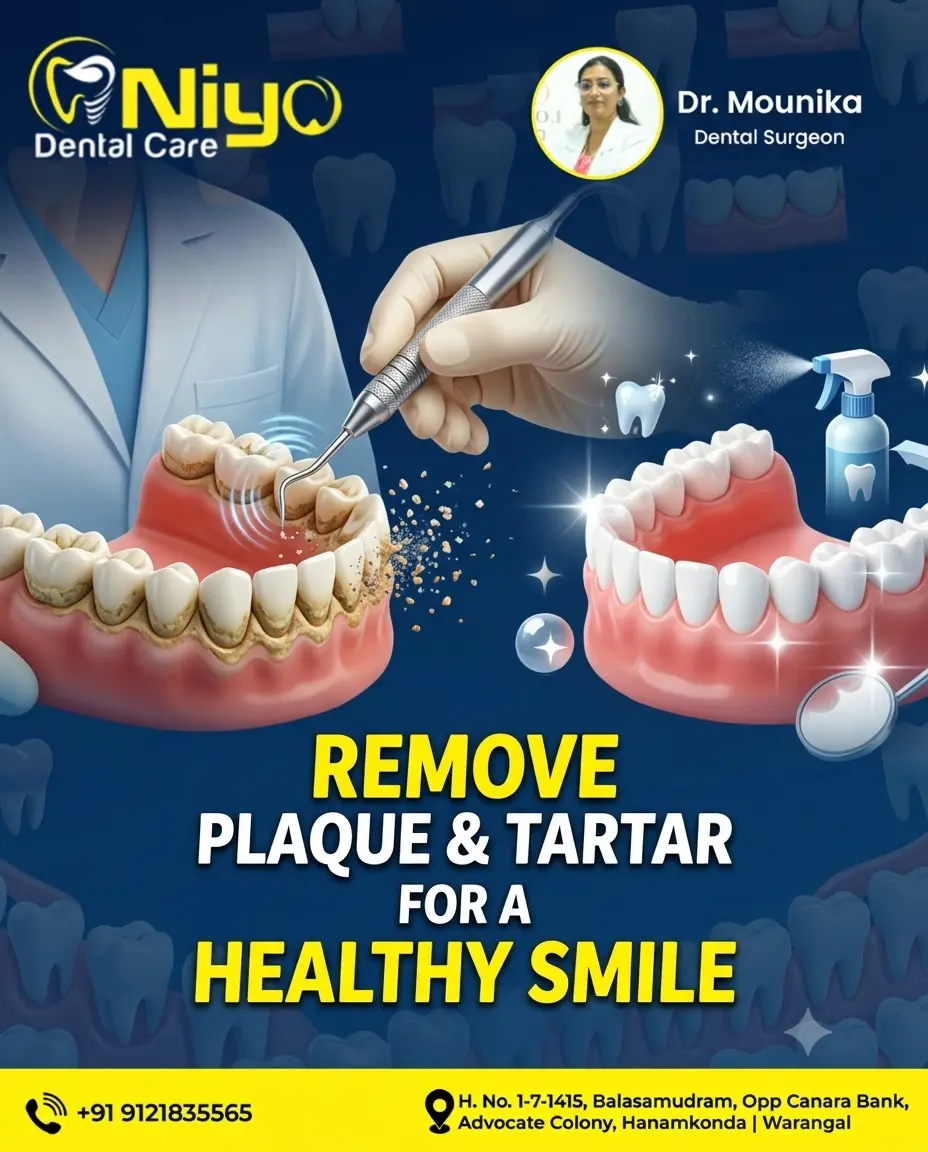 ✨ Refresh Your Smile: Professional Teeth Scaling & Cleaning at Niyo Dental Care!