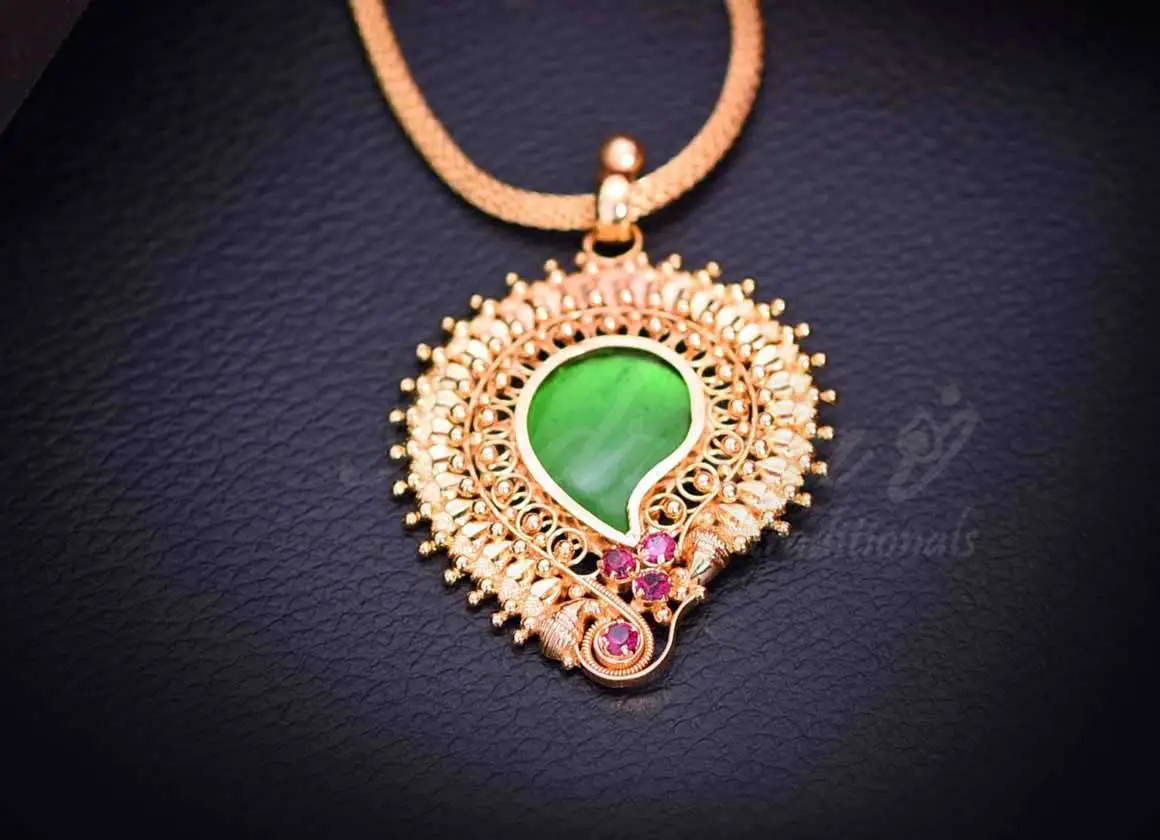 Traditional Mango Design Locket