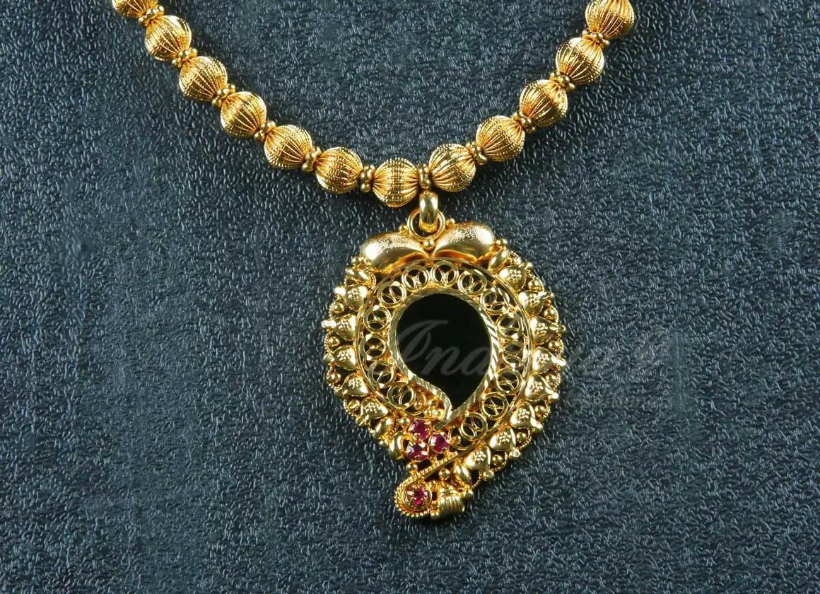 Traditional Mango Design Locket L6