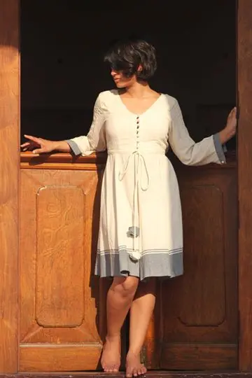 Organic ECRU dress