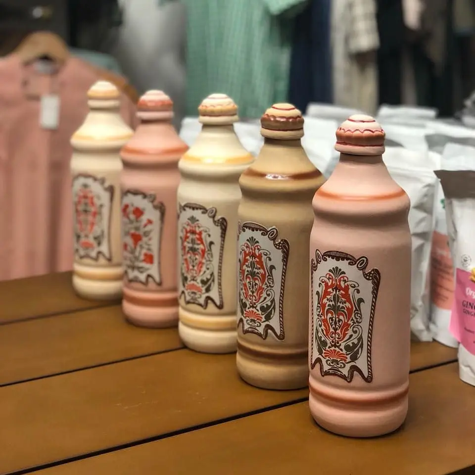 Clay Bottle