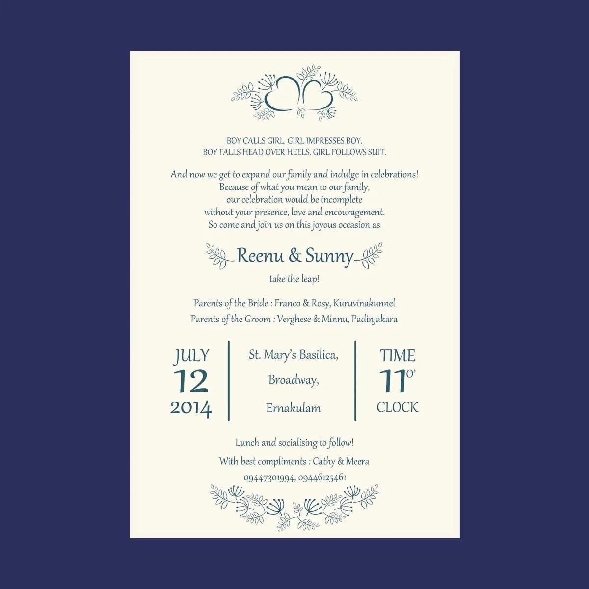 Wedding Card295