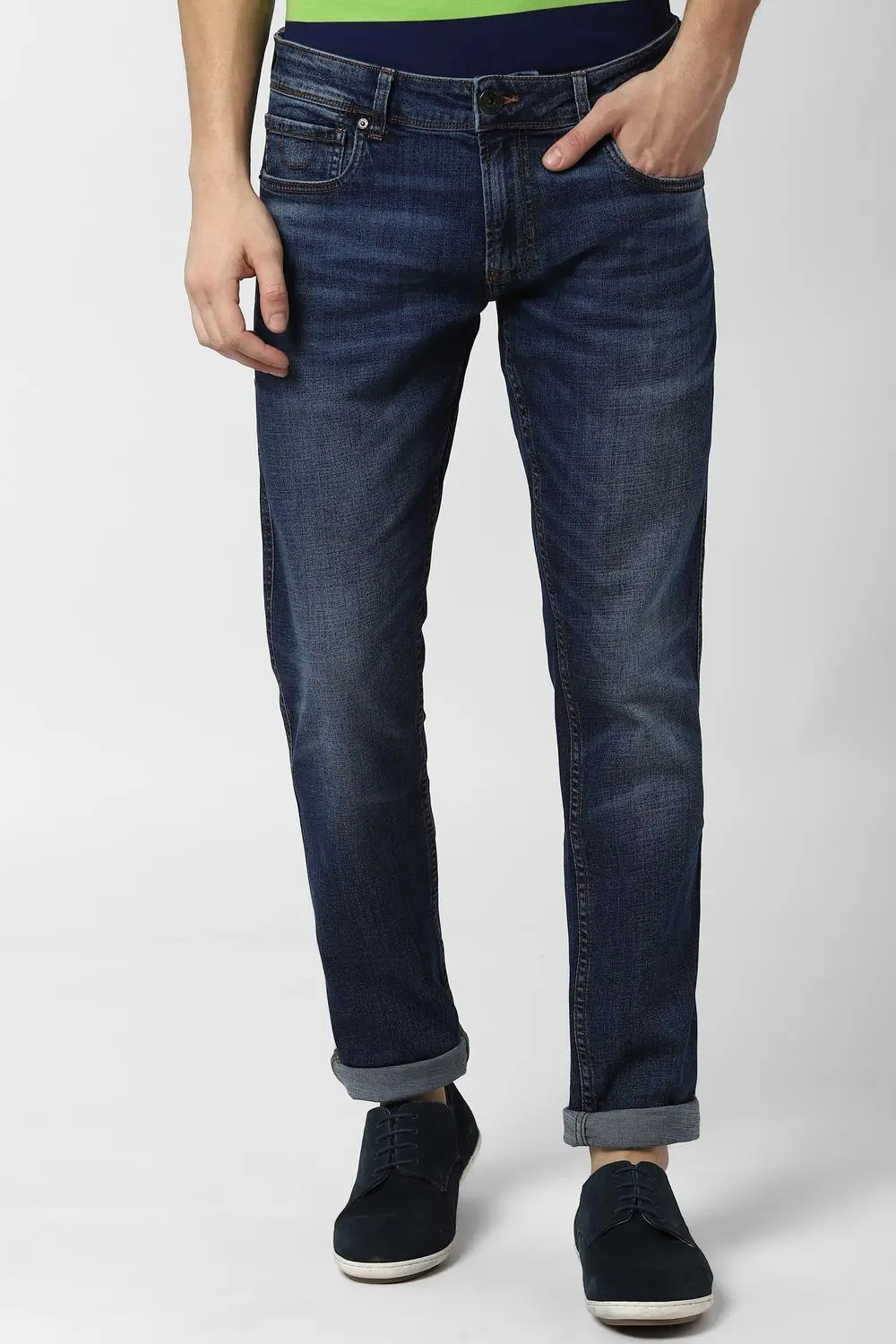 Peter England Navy Jeans