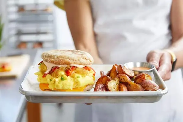 Breakfast Sandwich Tray