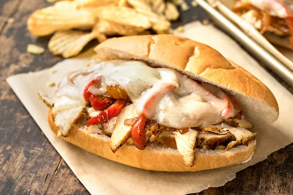Chicken steak sandwich
