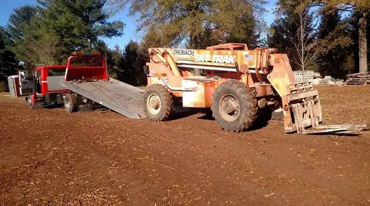 Tractor repairing works