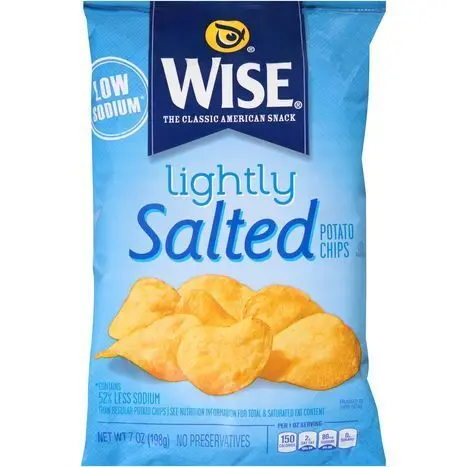 Wise Lightly Salted Potato Chips
