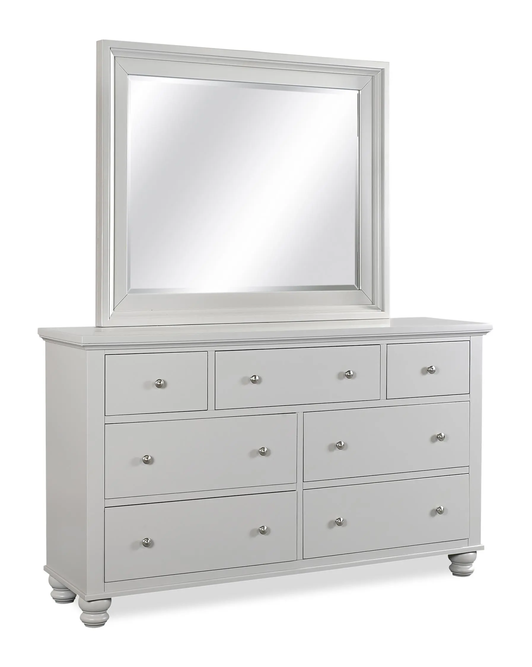 Cambridge Dresser with Mirror (Aspen Home)