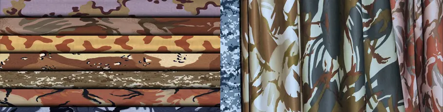 Printed Camouflage Fabrics