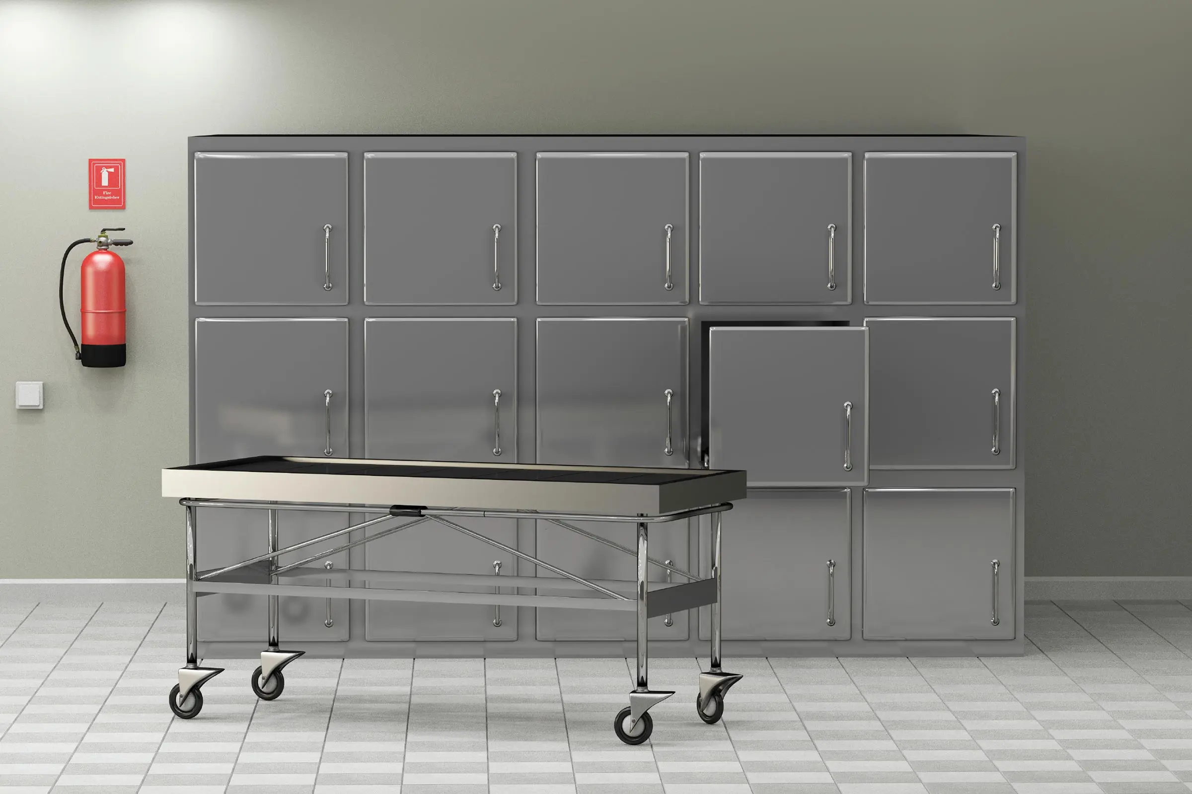 Mortuary Room Items