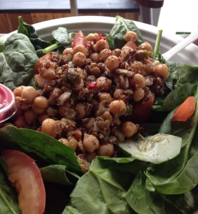 Large Spinach Salad