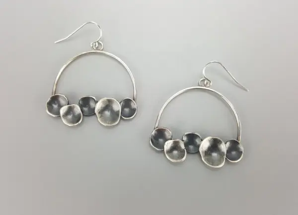 Arched Pebble Earrings