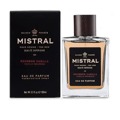 Mistral Men's Cologne- Bourbon Vanilla Scent