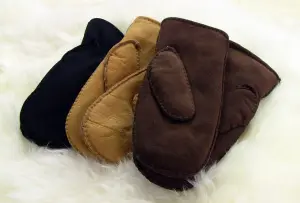 Shearling Mittens & Gloves