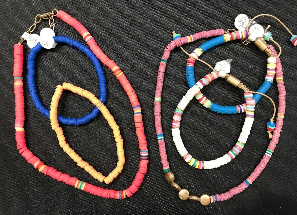 Puka Shell Necklaces and Bracelets