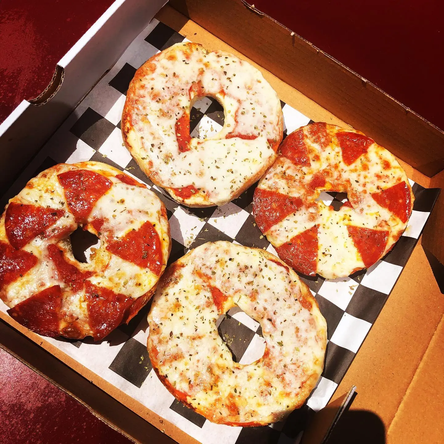 Pizza Bagels