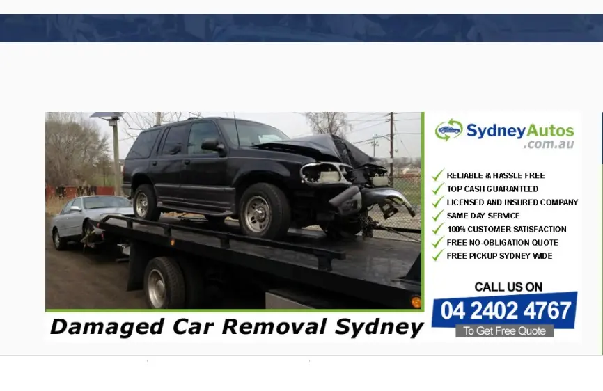 Damaged Car Removal