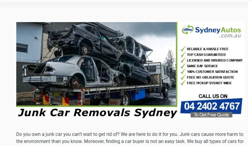 Junk Car Removals