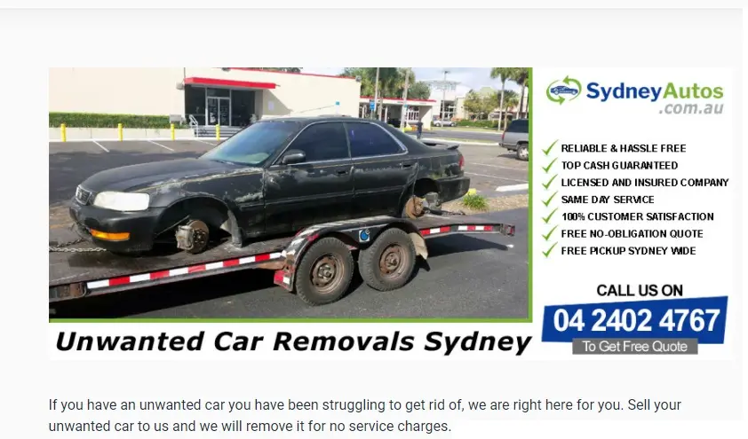 Unwanted Car Removals