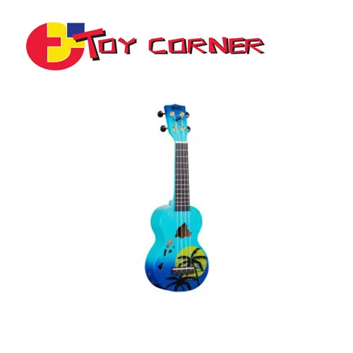 Mahalo - Ukulele Hawaii Blue Burst