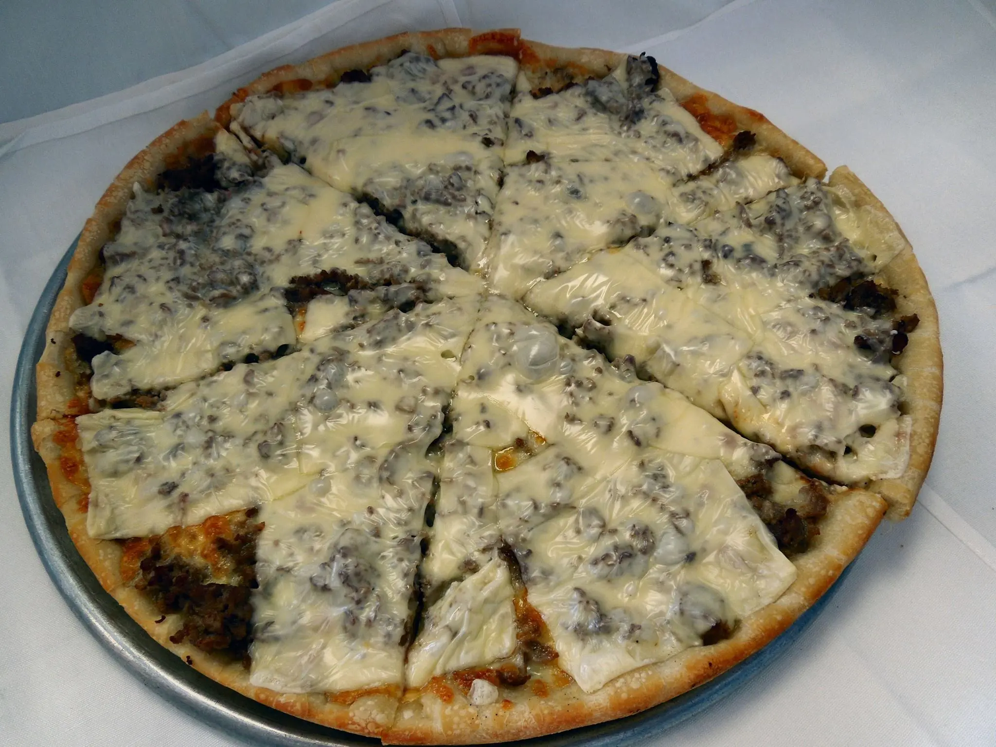 Cheese Steak Pizza