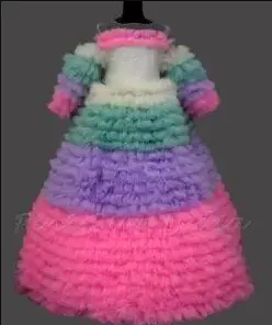 Kids Multi Color Gown