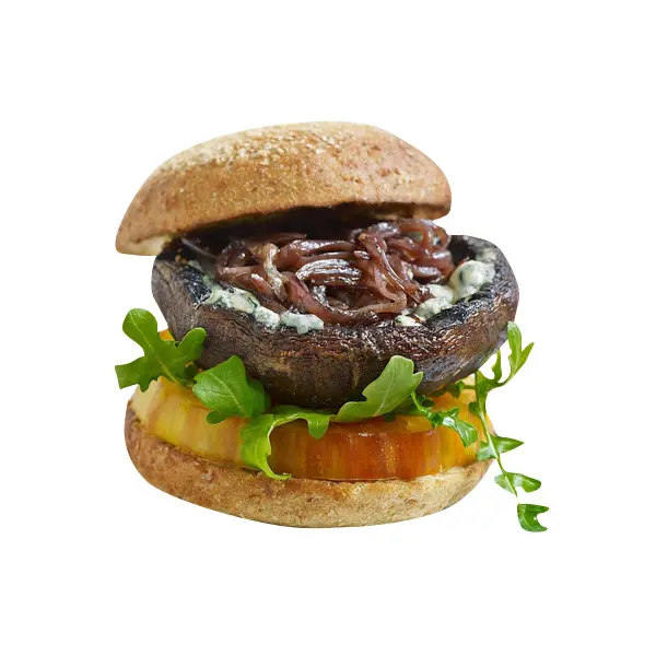 Blue Cheese Portobello Burgers